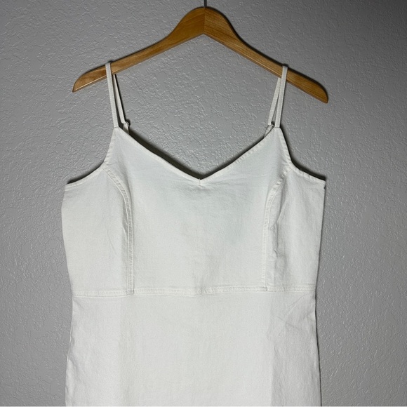 DEREK HEART Womens White Denim Short‎ Body Con Cocktail Dress Juniors XL NEW - Picture 5 of 9
